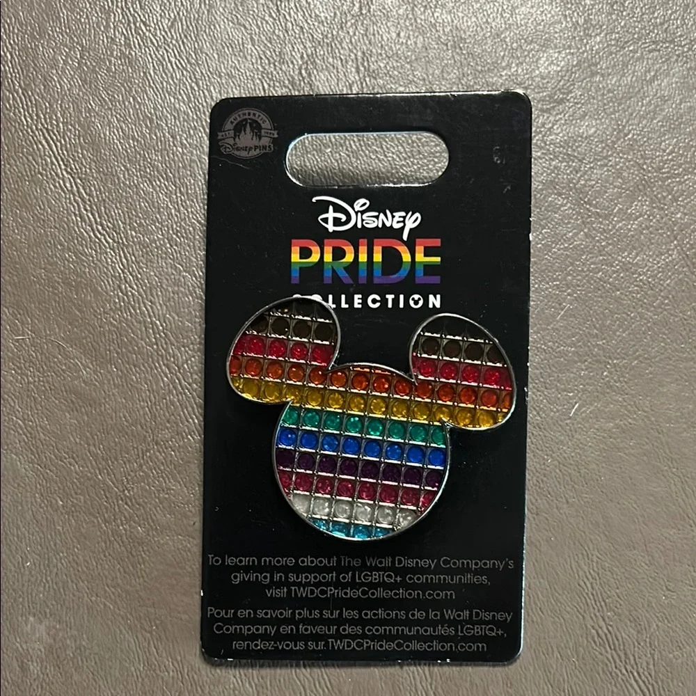 Disney Pride Collection Rainbow Mickey Mouse Pin. - Picture 1 of 2